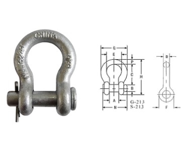 Manșon-G213 US ROUND PIN ANCORA MANTA
