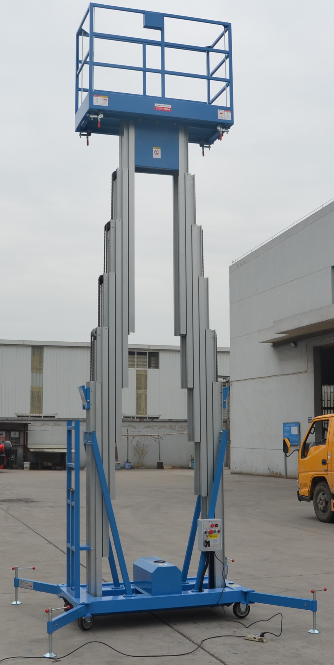 Platformă de lucru aeriană Alum.Mast GTWY-S