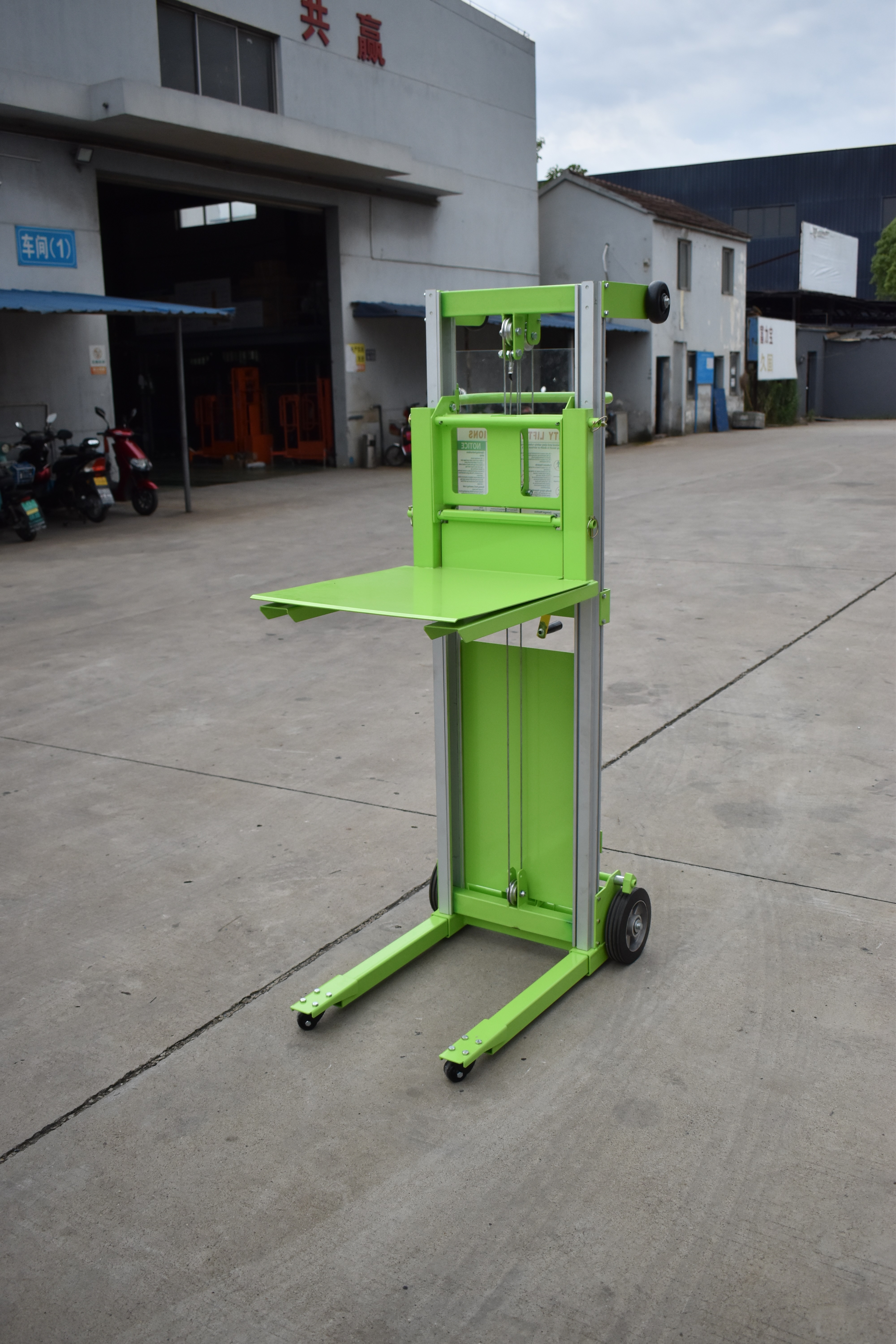 Stivuitor manual din aluminiu tip flip-WFH